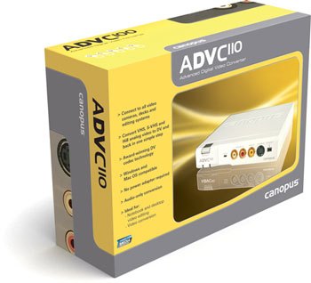 canopus advc 110 software